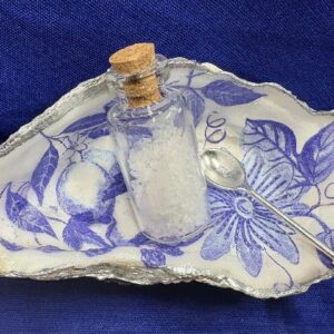 Original oyster shell salt pot