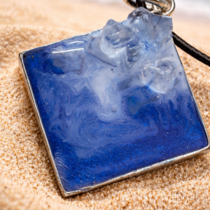 On The Rocks Resin Pendant